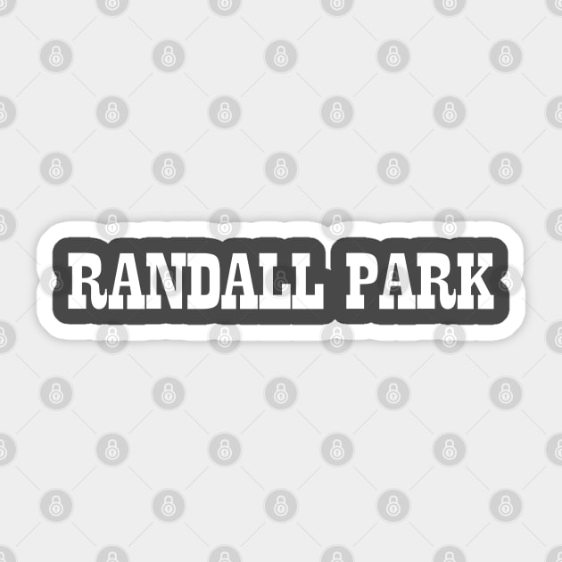 Randall Park Mall Sticker by carcinojen